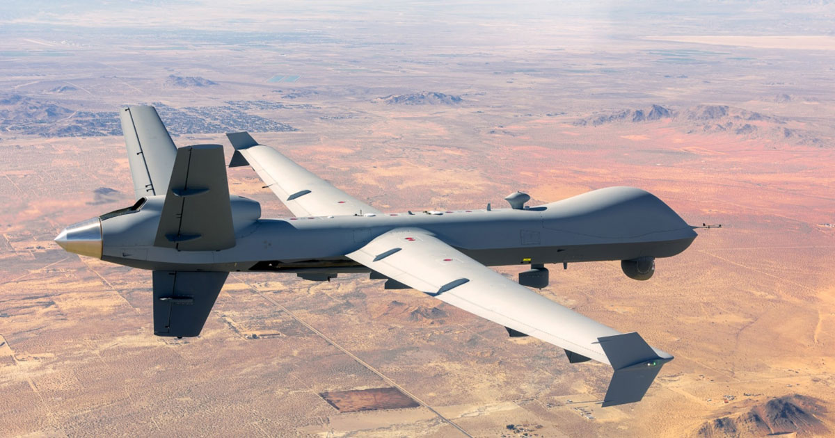 GA-ASI Flies First M2DO MQ-9A Aircraft