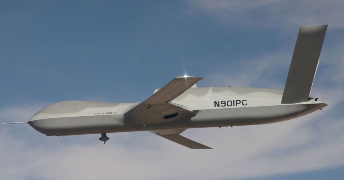 GA-ASI Flies Completely Autonomous UAS Flight Using Avenger MQ-20A |  General Atomics Aeronautical Systems Inc.