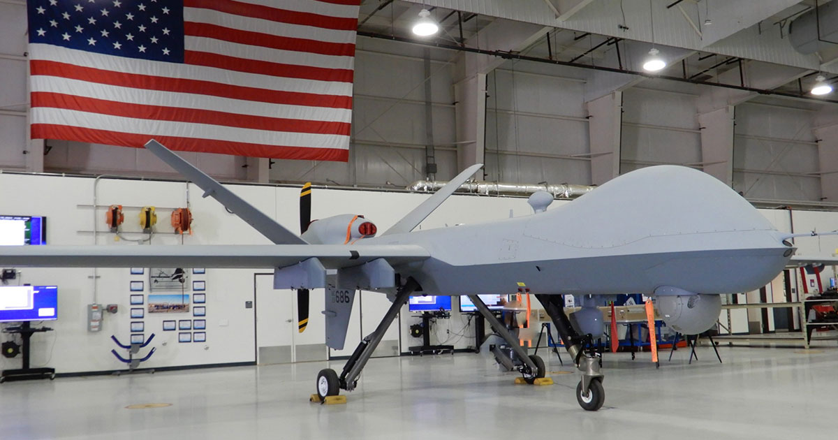 GA-ASI Delivers First New-Build MQ-9A to USMC