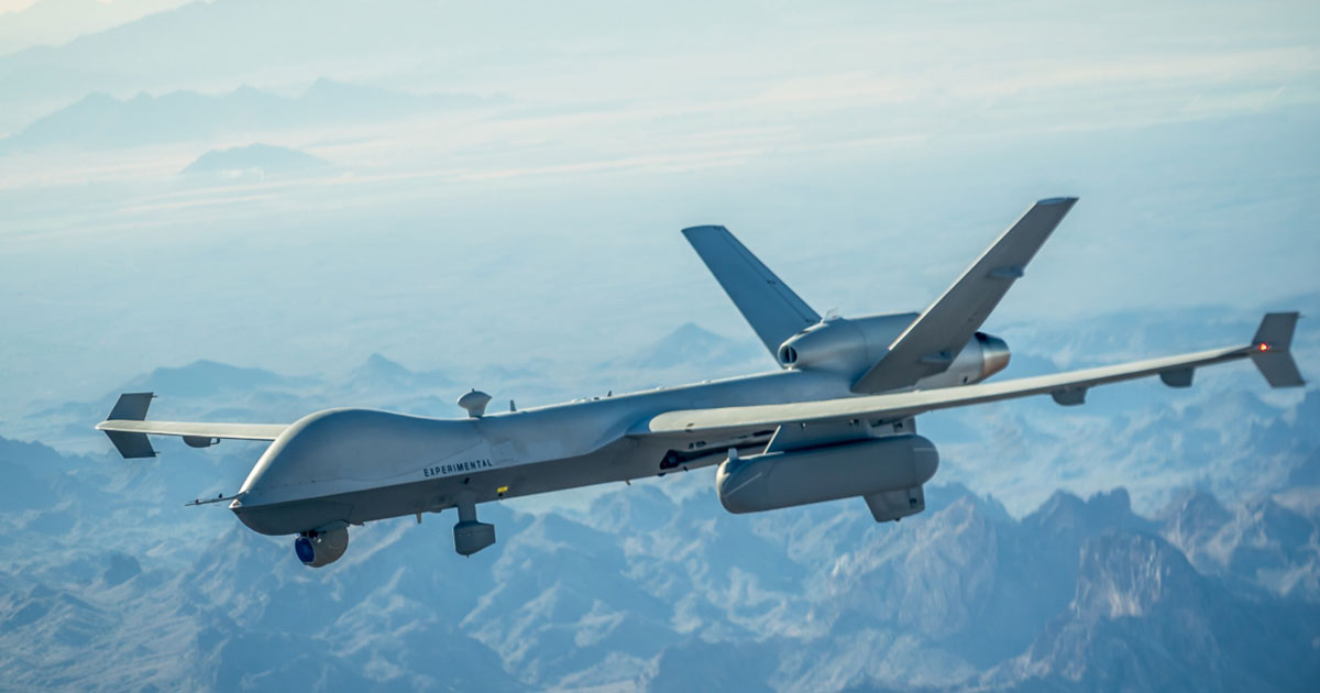 GA-ASI Flies New Multi-Use NATO Pod on MQ-9