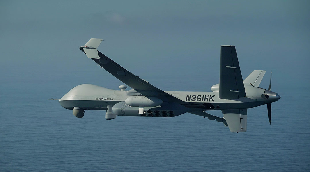 GA-ASI Completes Unmanned Aircraft Anti-Submarine Warfare Demonstration of Sonobuoy Dispensing and Remote Processing