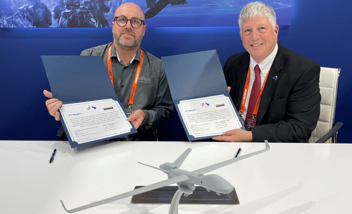 GA-ASI Signs New Memorandum of Understanding with Conflux