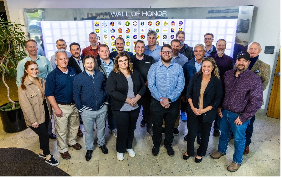 GA-ASI hosted visitors from K-State Salina, the KSU Foundation and Pure Imagination Studios at GA-ASI Headquarters in Poway, California in 2024.