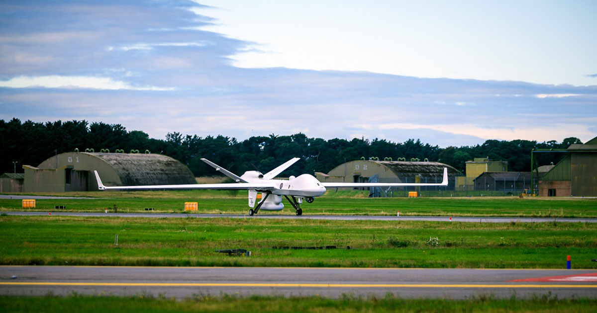 GA-ASI SeaGuardian Flies First Approved Point-to-Point UAS Flight in UK
