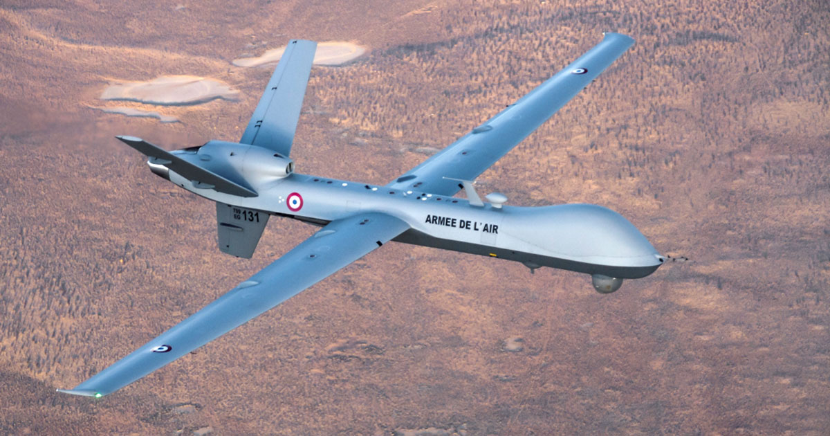 GA-ASI Receives Approval for Follow-On Support for French MQ-9 RPA