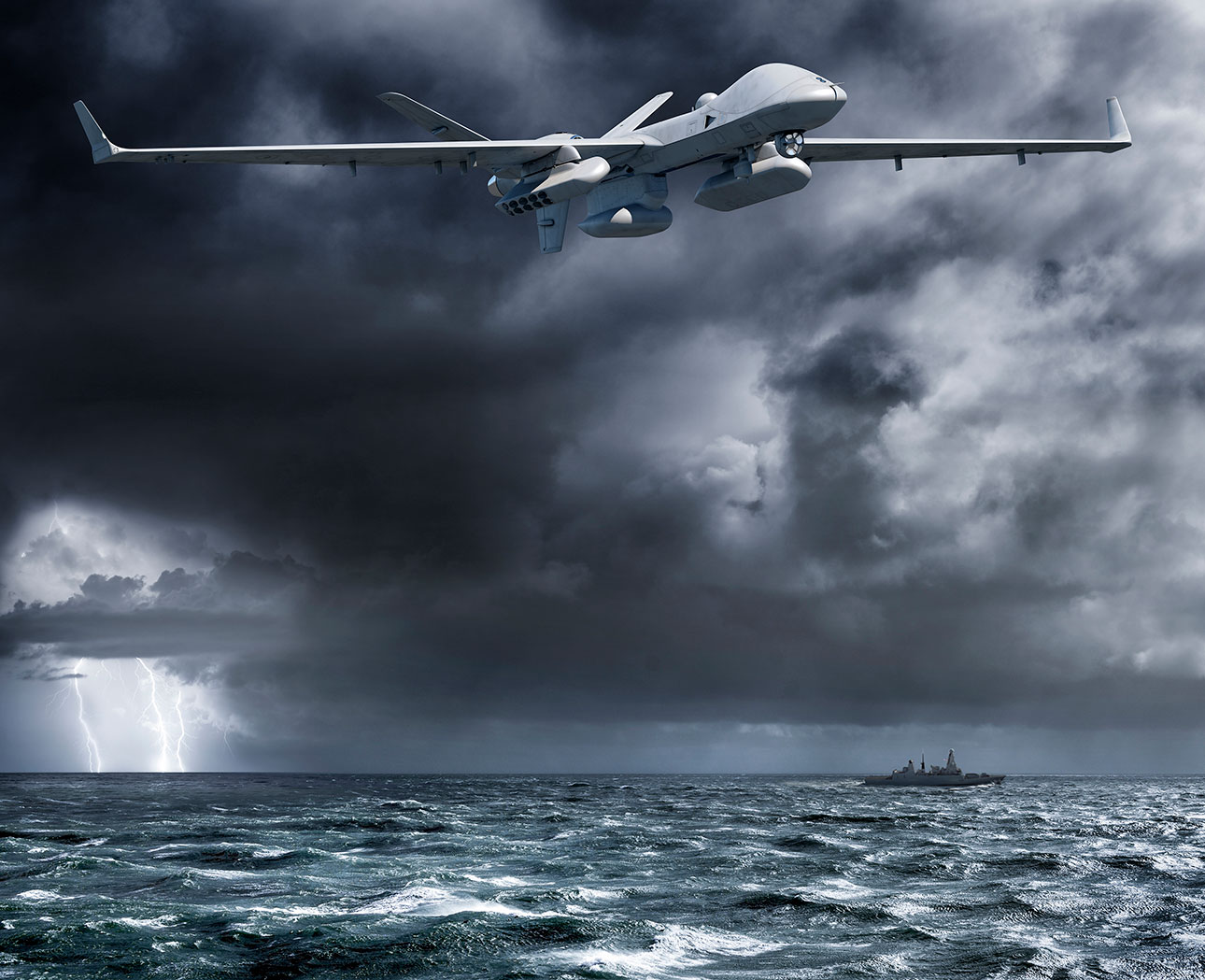 TRISHUL: General Atomics MQ-9B Sky Guardian & Sea Guardian MALE