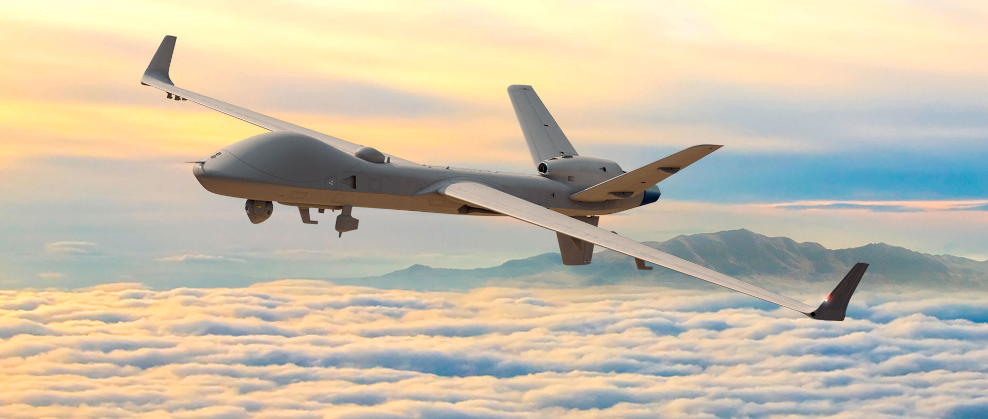 MQ-9 Drone KIT for building UAV unmanned aerial vehicle