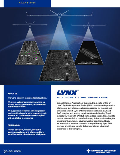 Lynx Multi-Mode Radar Data Sheet